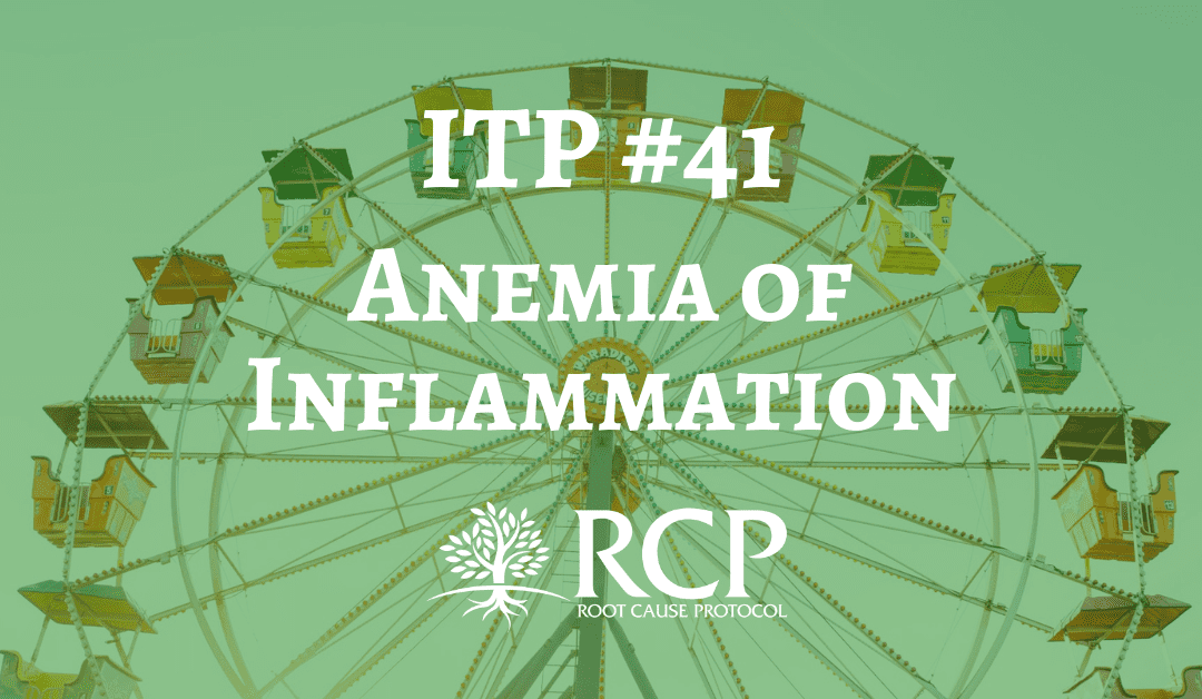 Iron Toxicity Post #41: Anemia of Inflammation and how it relates to anemia