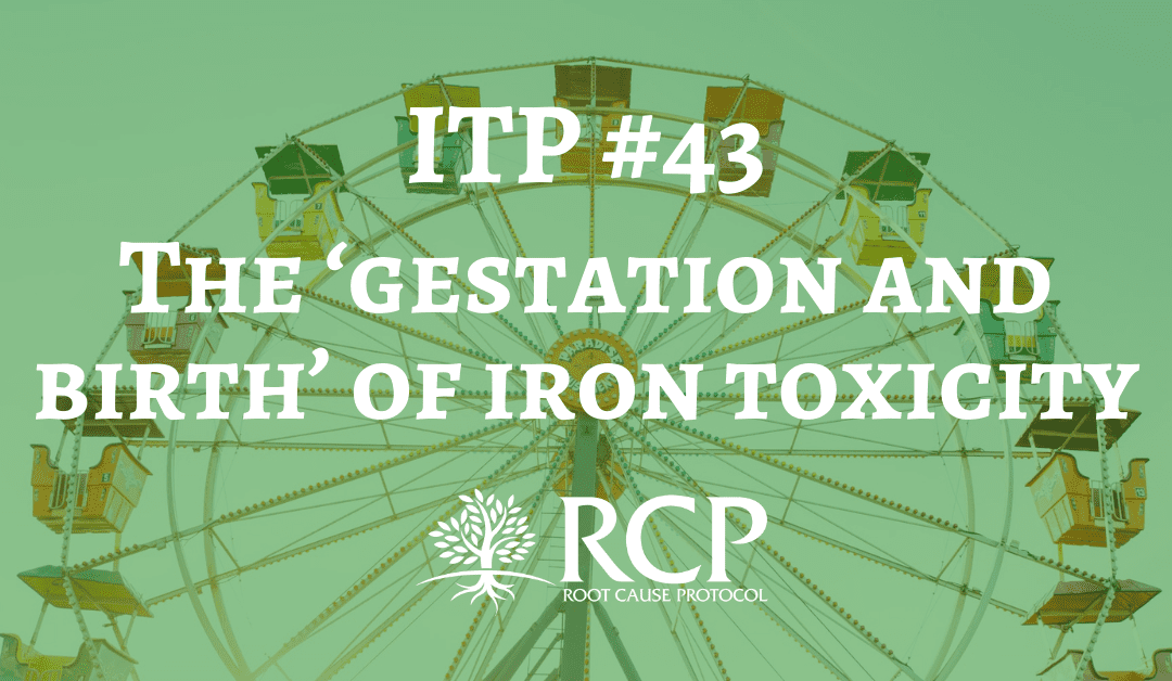 Iron Toxicity Post #43: The &lsquo;gestation and birth&rsquo; of iron toxicity