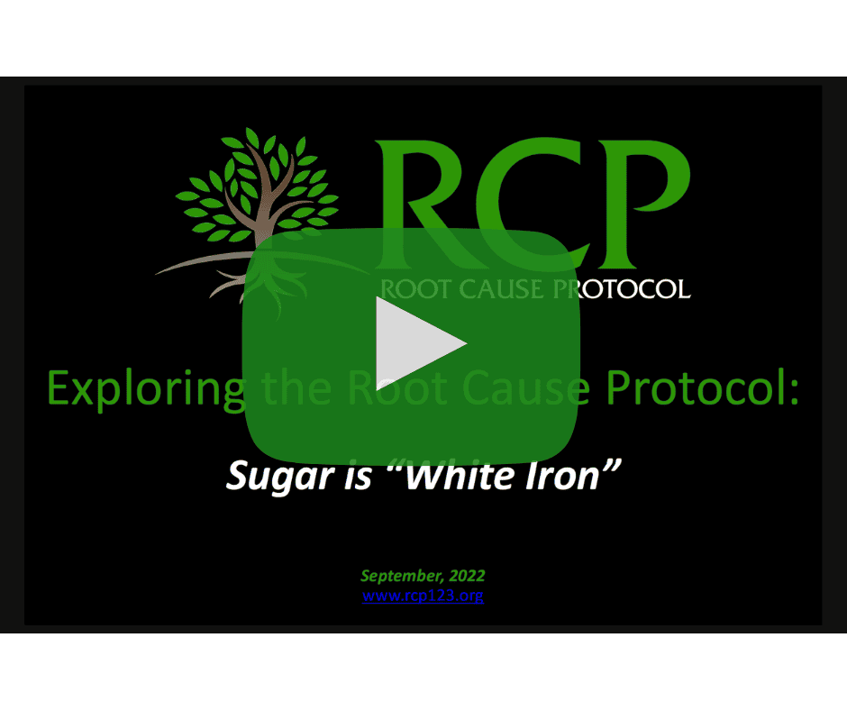 Sugar is White Iron - Webinar Preview June 2022 Webinar - Vitamin E